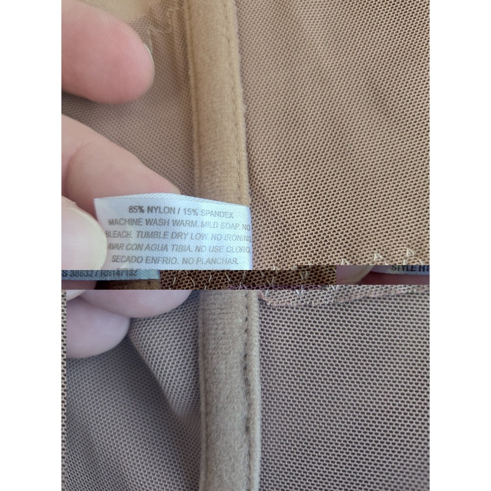Prima Valentina Compression Cami Corset Size XL Boned Adjustable Straps Nude - Picture 7 of 8